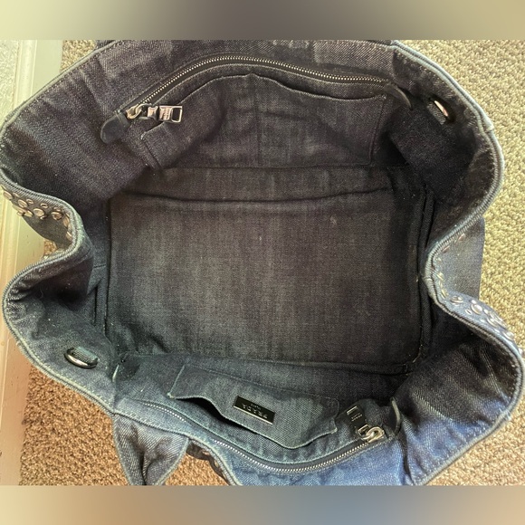 Stunning Prada Large Denim Bijoux Tote - Picture 7 of 15